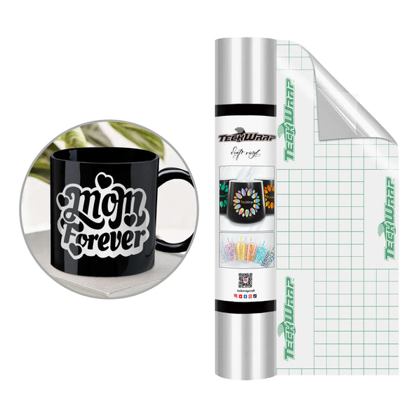 Super Glossy Permanent Adhesive Vinyl Foil - TeckWrap Craft Europe