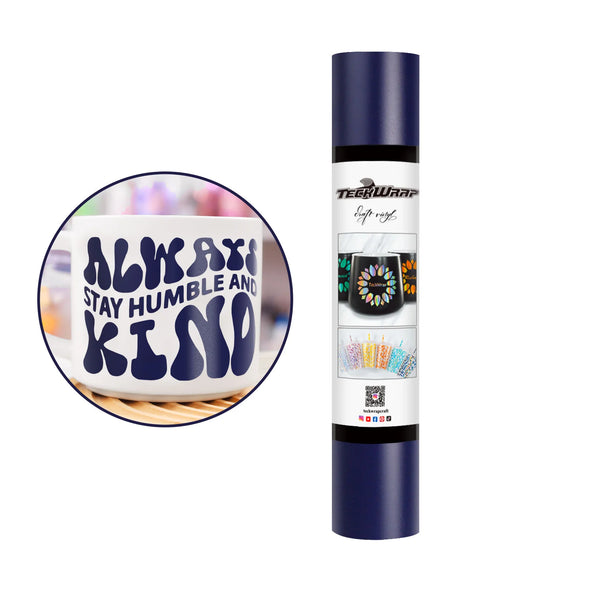 Matte Permanent Adhesive Vinyl Folie - TeckWrap Craft Europe