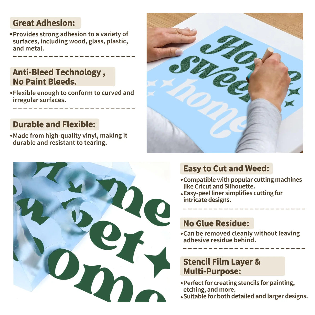 STENCIL VINYL ROLL - TeckWrap Craft Europe