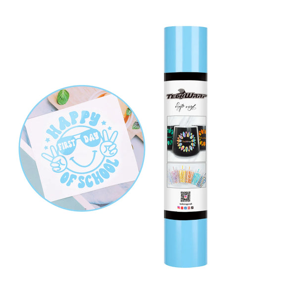 Glossy Permanent Adhesive Vinyl Folie - TeckWrap Craft Europe