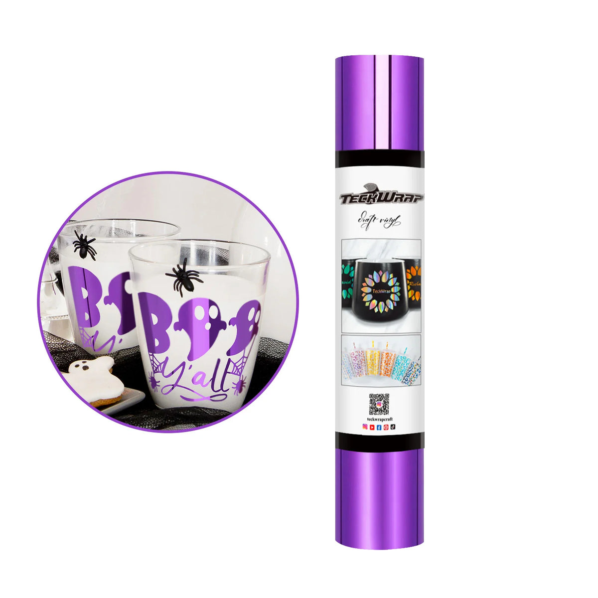 Bubble Free Mirror Chrome Adhesive Vinyl - TeckWrap Craft Europe