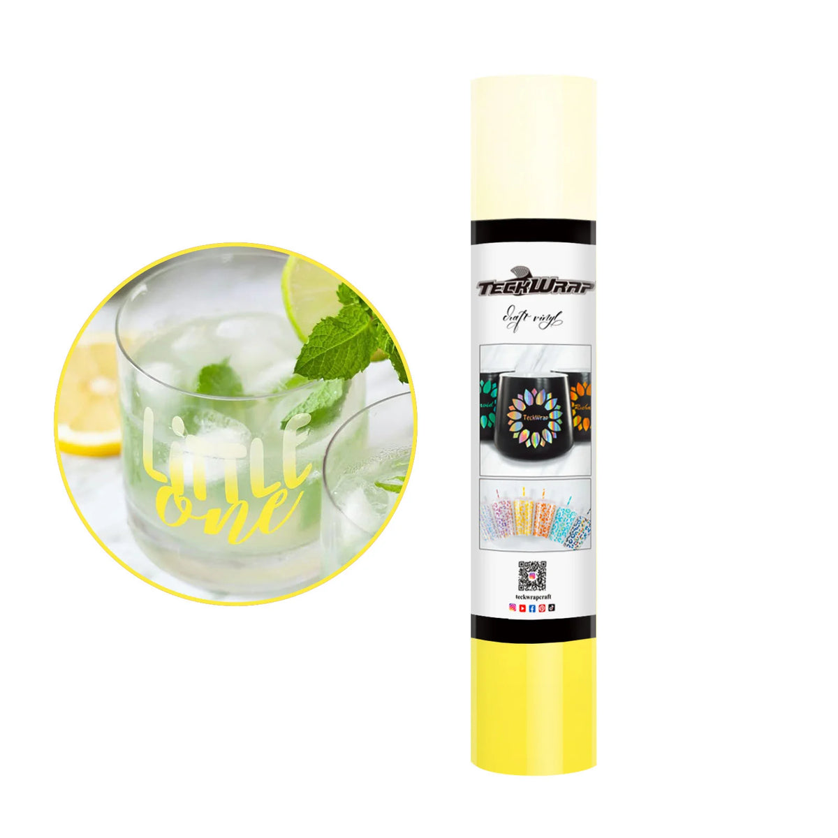 NEW Clear Cold Color Changing Adhesive Vinyl Roll - TeckWrap Craft Europe