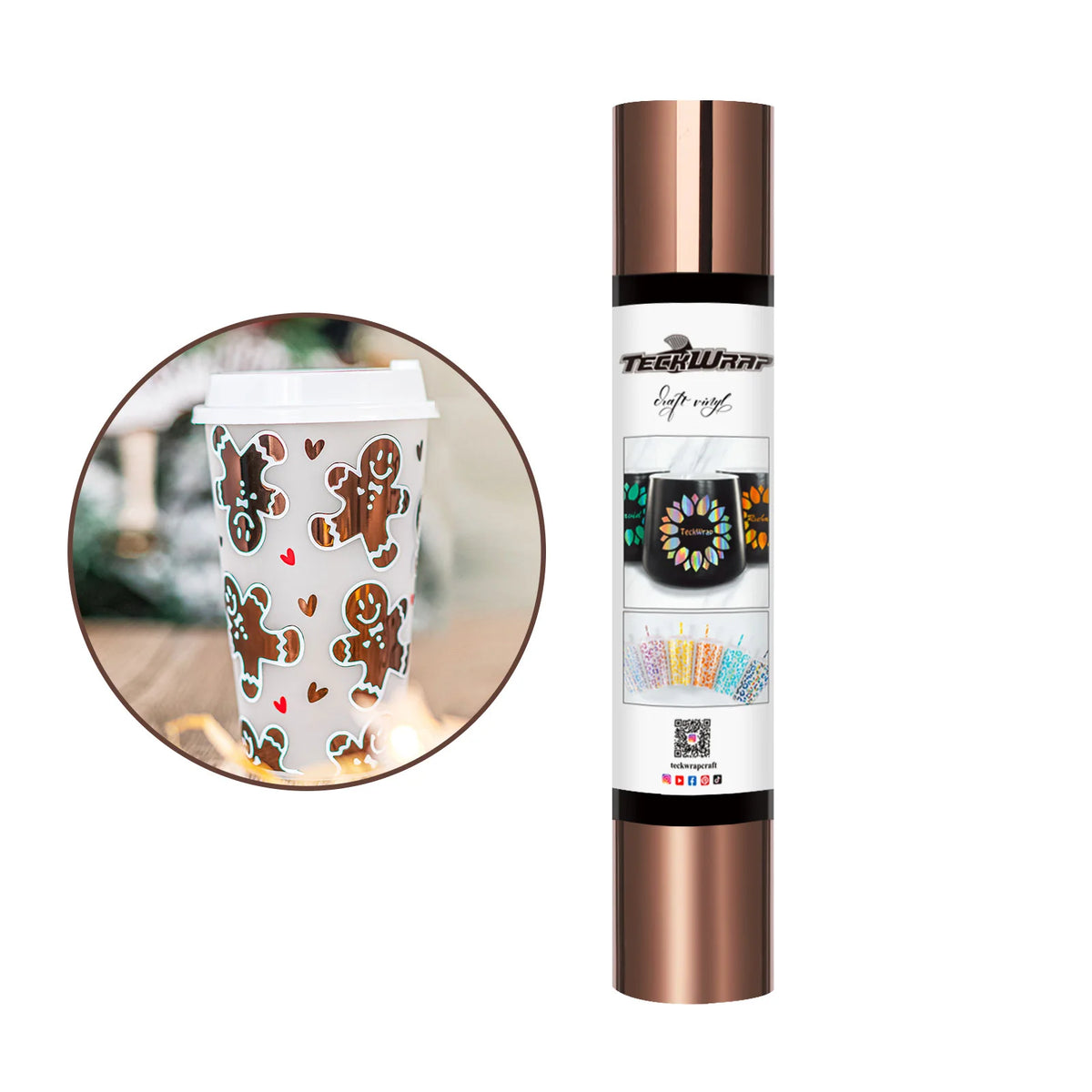 Bubble Free Mirror Chrome Adhesive Vinyl - TeckWrap Craft Europe
