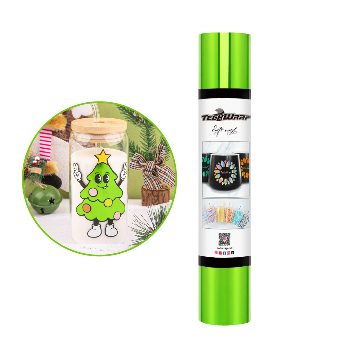Bubble Free Mirror Chrome Adhesive Vinyl - TeckWrap Craft Europe