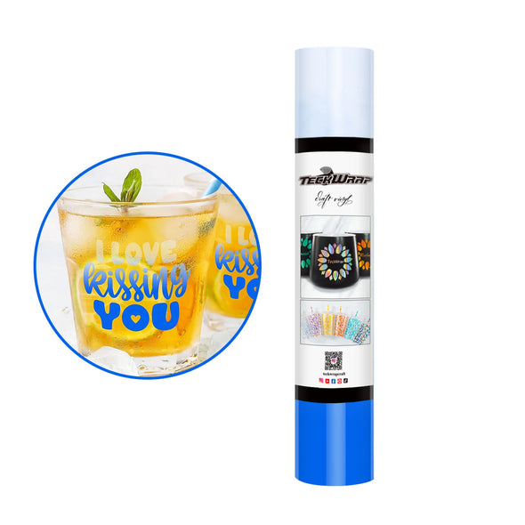 NEW Clear Cold Color Changing Adhesive Vinyl Roll - TeckWrap Craft Europe