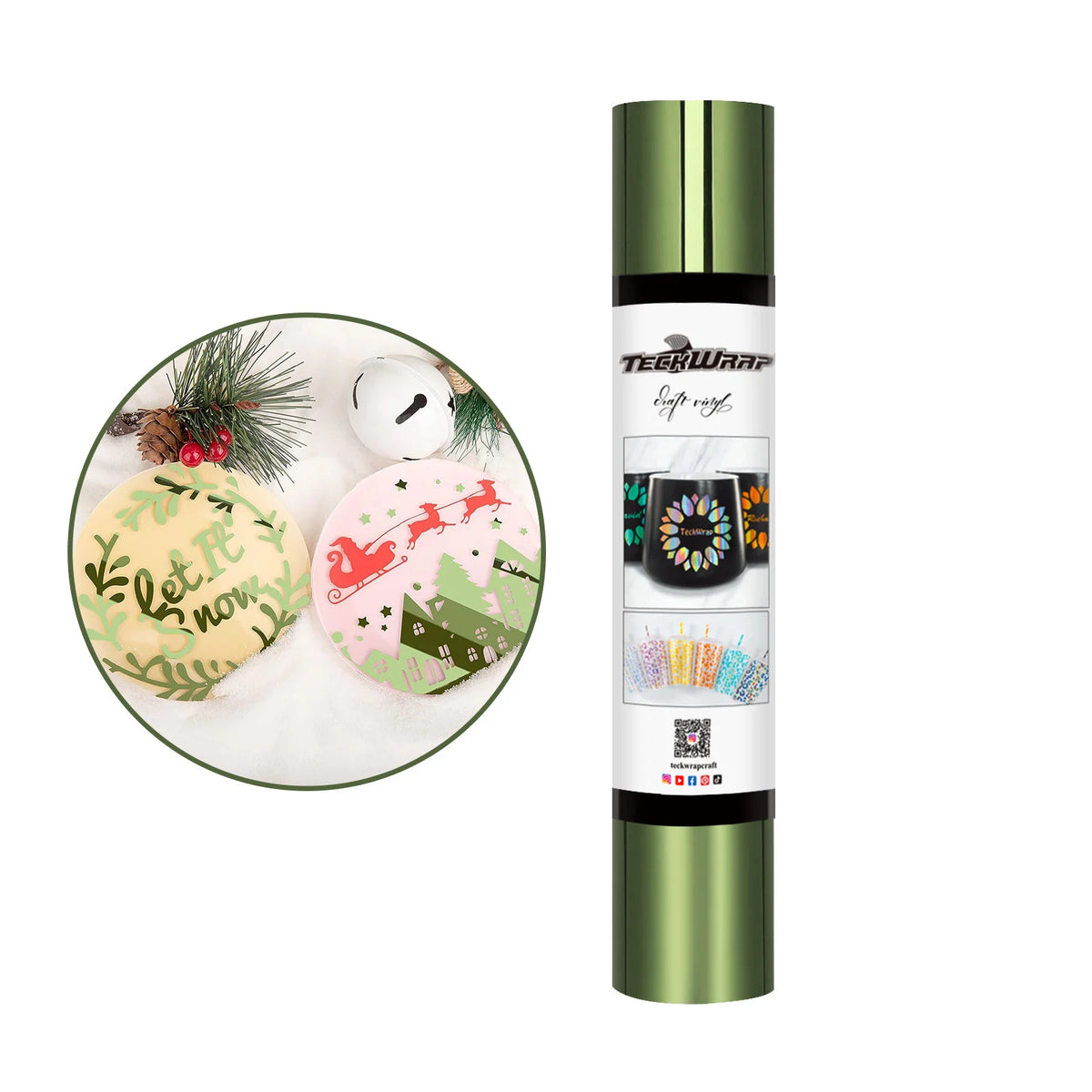 Bubble Free Mirror Chrome Adhesive Vinyl - TeckWrap Craft Europe