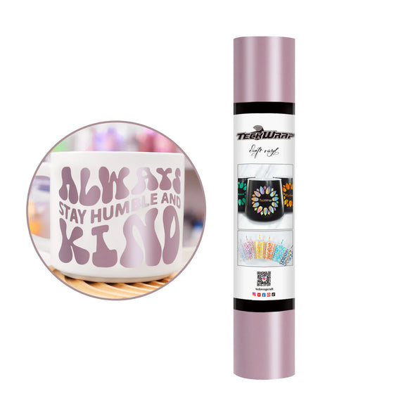 Matte Permanent Adhesive Vinyl Folie - TeckWrap Craft Europe