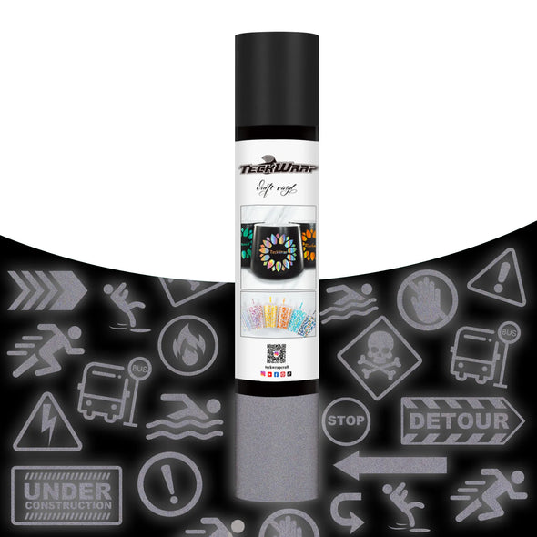 Reflective Adhesive Vinyl Folie - TeckWrap Craft Europe