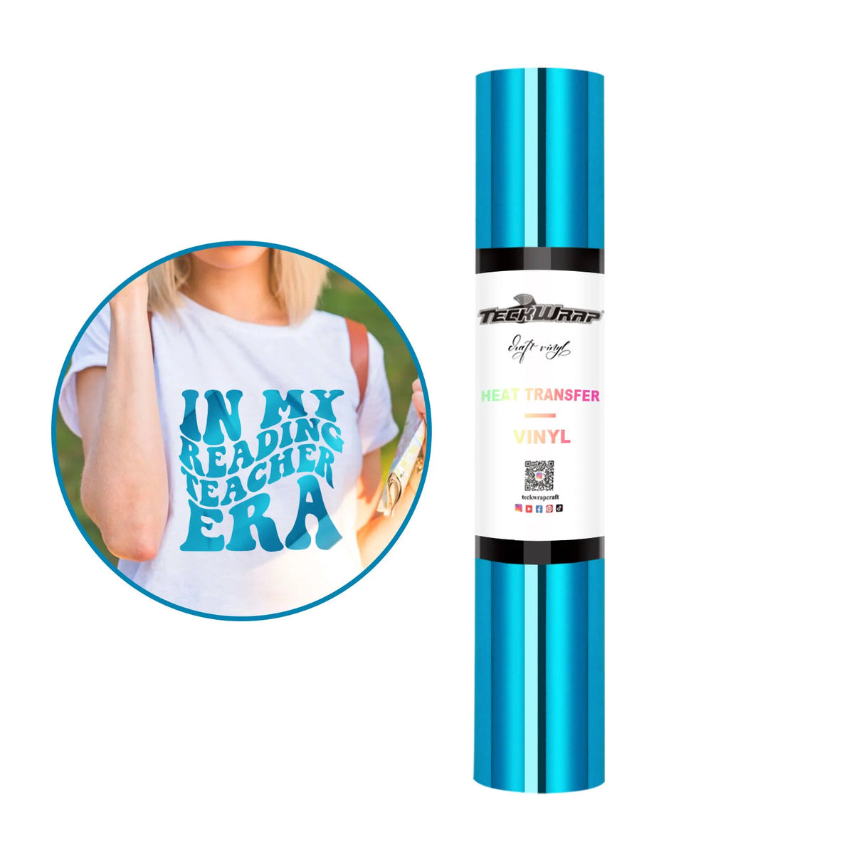 PU Metallic Heat Transfer Vinyl Foile - TeckWrap Craft Europe