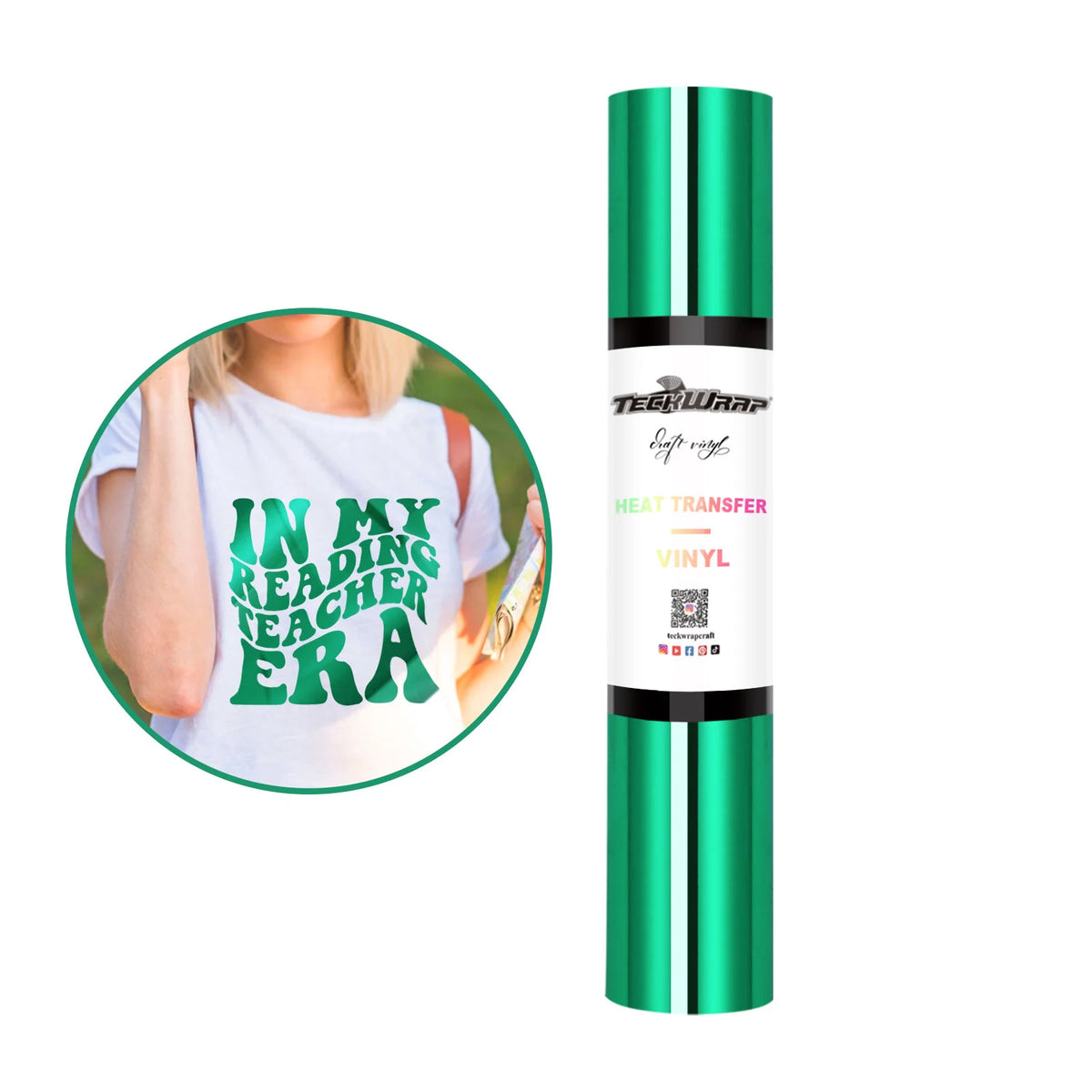 PU Metallic Heat Transfer Vinyl Foile - TeckWrap Craft Europe