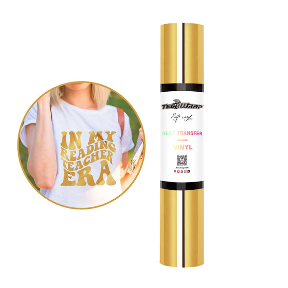 PU Metallic Heat Transfer Vinyl Foile - TeckWrap Craft Europe