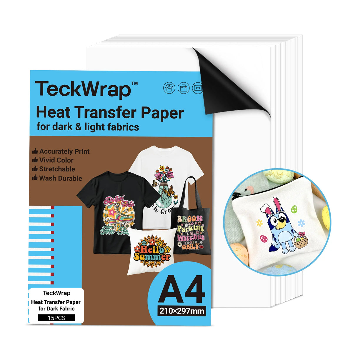 Inkjet Heat Transfer Paper - TeckWrap Craft Europe