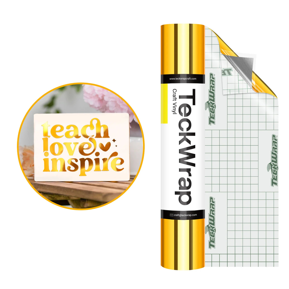 Bubble Free Mirror Chrome Adhesive Vinyl - TeckWrap Craft Europe