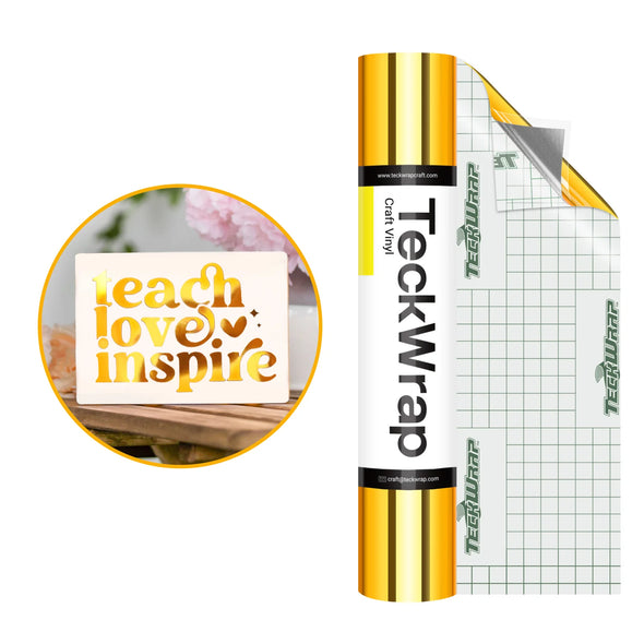 Bubble Free Mirror Chrome Adhesive Vinyl - TeckWrap Craft Europe