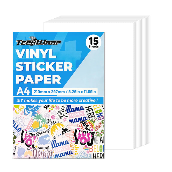 Inkjet Printable Sticker Vinyl - TeckWrap Craft Europe