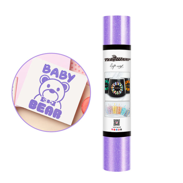 Shimmer Permanent Adhesive Craft Vinyl Folie - TeckWrap Craft Europe