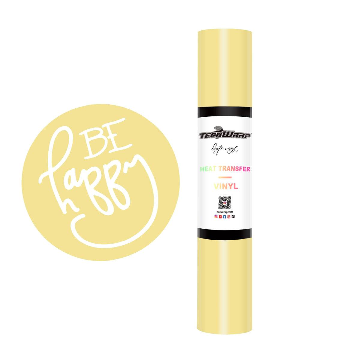Pastel Colors Heat Transfer Vinyl Foil - TeckWrap Craft Europe