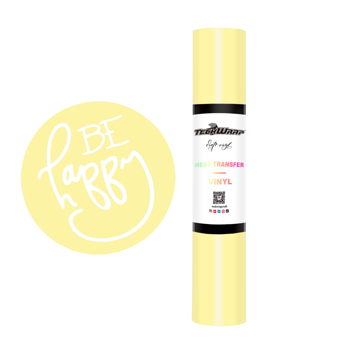Pastel Colors Heat Transfer Vinyl Foil - TeckWrap Craft Europe