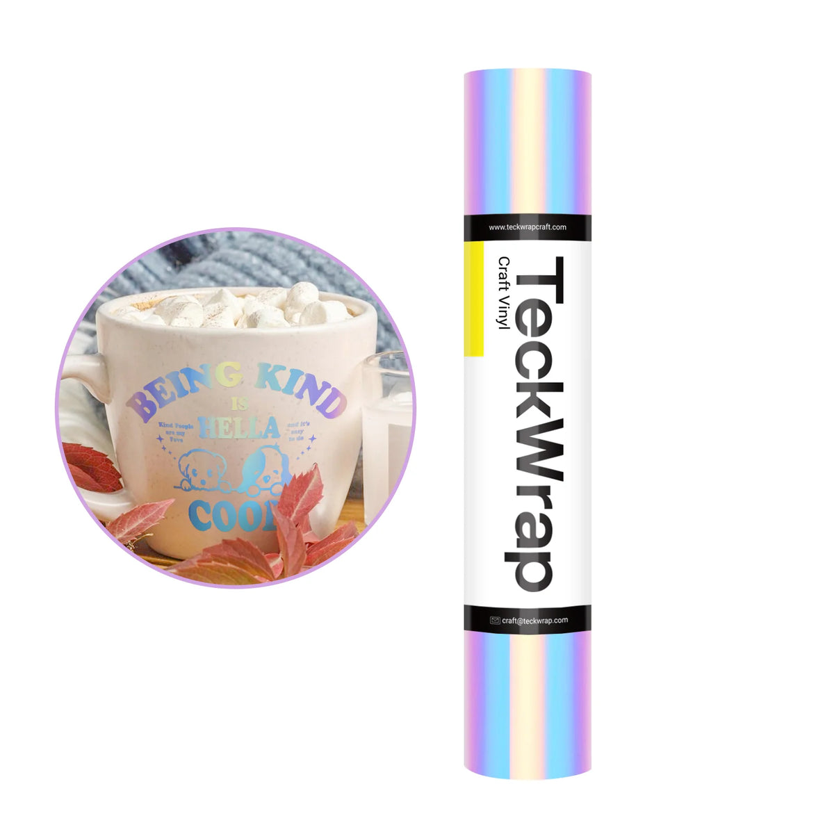 Pearlescent Opal Adhesive Vinyl - TeckWrap Craft Europe