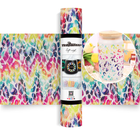 Glitter Brush Adhesive Vinyl Foil - TeckWrap Craft Europe