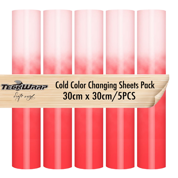 Cold Color Changing Sheets Pack - TeckWrap Craft Europe