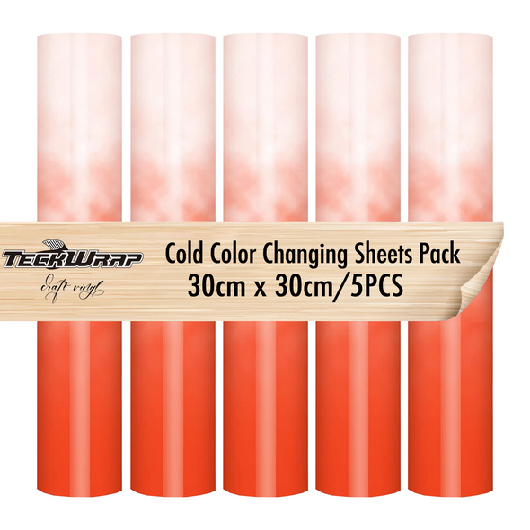 Cold Color Changing Sheets Pack - TeckWrap Craft Europe