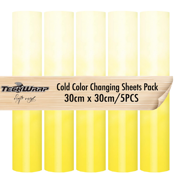 Cold Color Changing Sheets Pack - TeckWrap Craft Europe