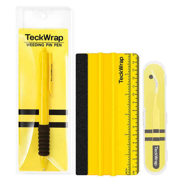 Black and Yellow Tool Set - TeckWrap Craft Europe