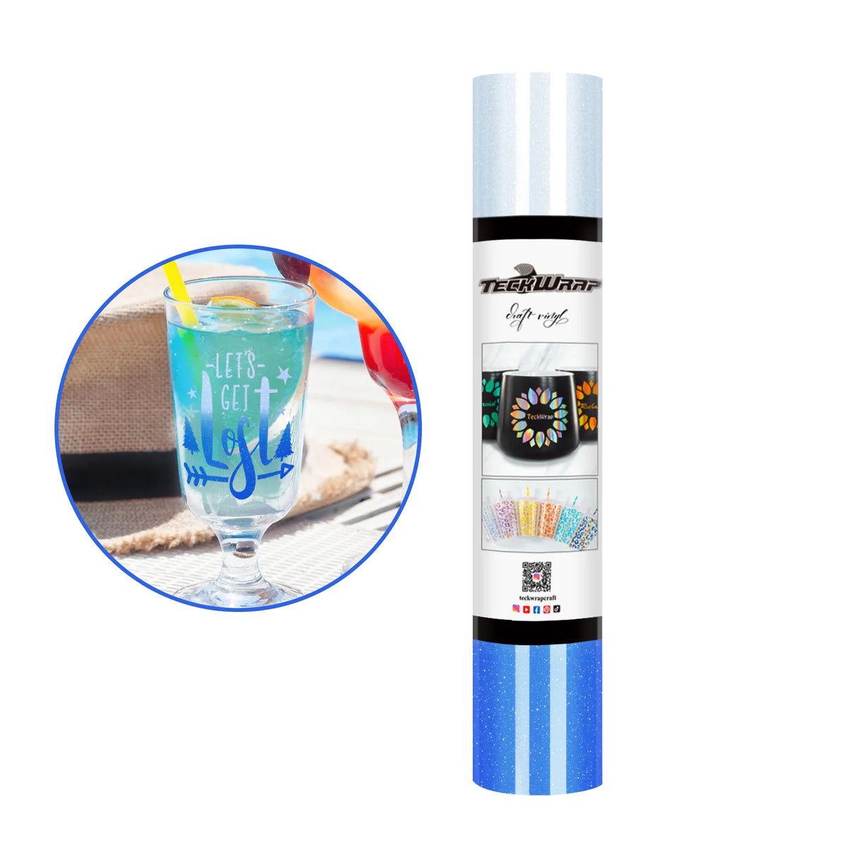 Shimmer Cold Color Change Adhesive Vinyl - TeckWrap Craft Europe