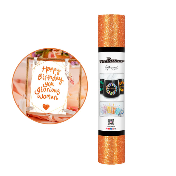 Burst Glitter Adhesive Vinyl - TeckWrap Craft Europe