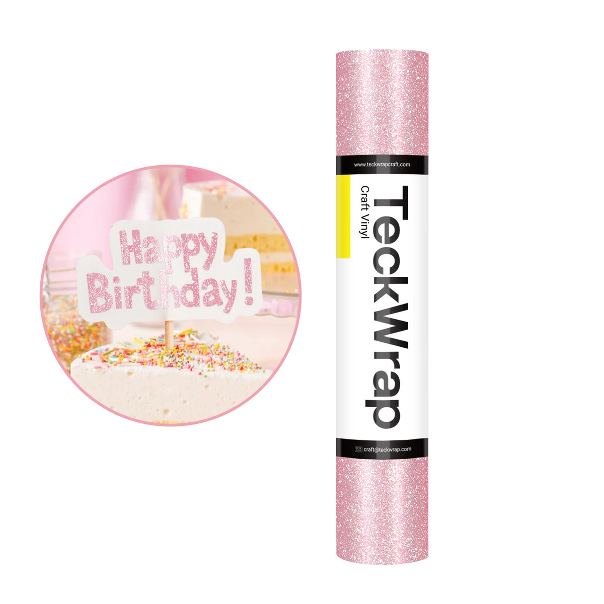 Burst Glitter Adhesive Vinyl - TeckWrap Craft Europe