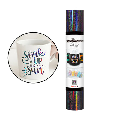 Glitter Mermaid Adhesive Vinyl - TeckWrap Craft Europe