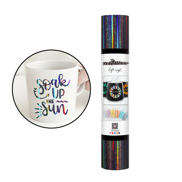 Glitter Mermaid Adhesive Vinyl - TeckWrap Craft Europe