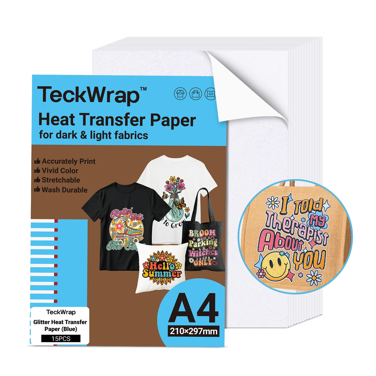 Inkjet Heat Transfer Paper - TeckWrap Craft Europe