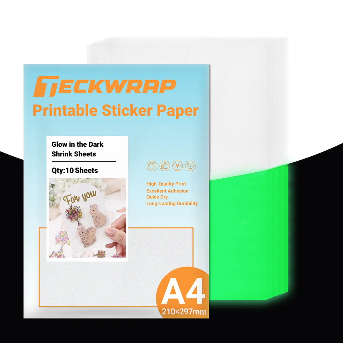 Inkjet Printable Shrink Sheets (10PCS) - TeckWrap Craft Europe