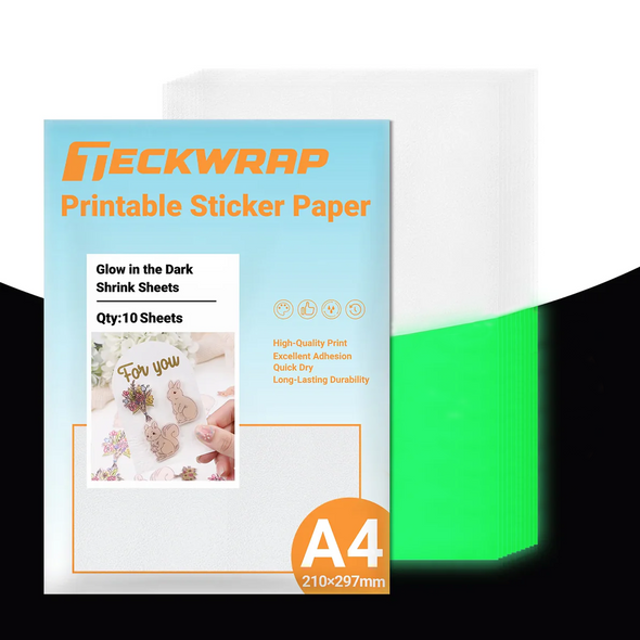 Inkjet Printable Shrink Sheets (10PCS)