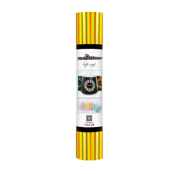 Holographic Glossy Rainbow Vinyl Permanent Adhesive Craft Vinyl - TeckWrap Craft Europe