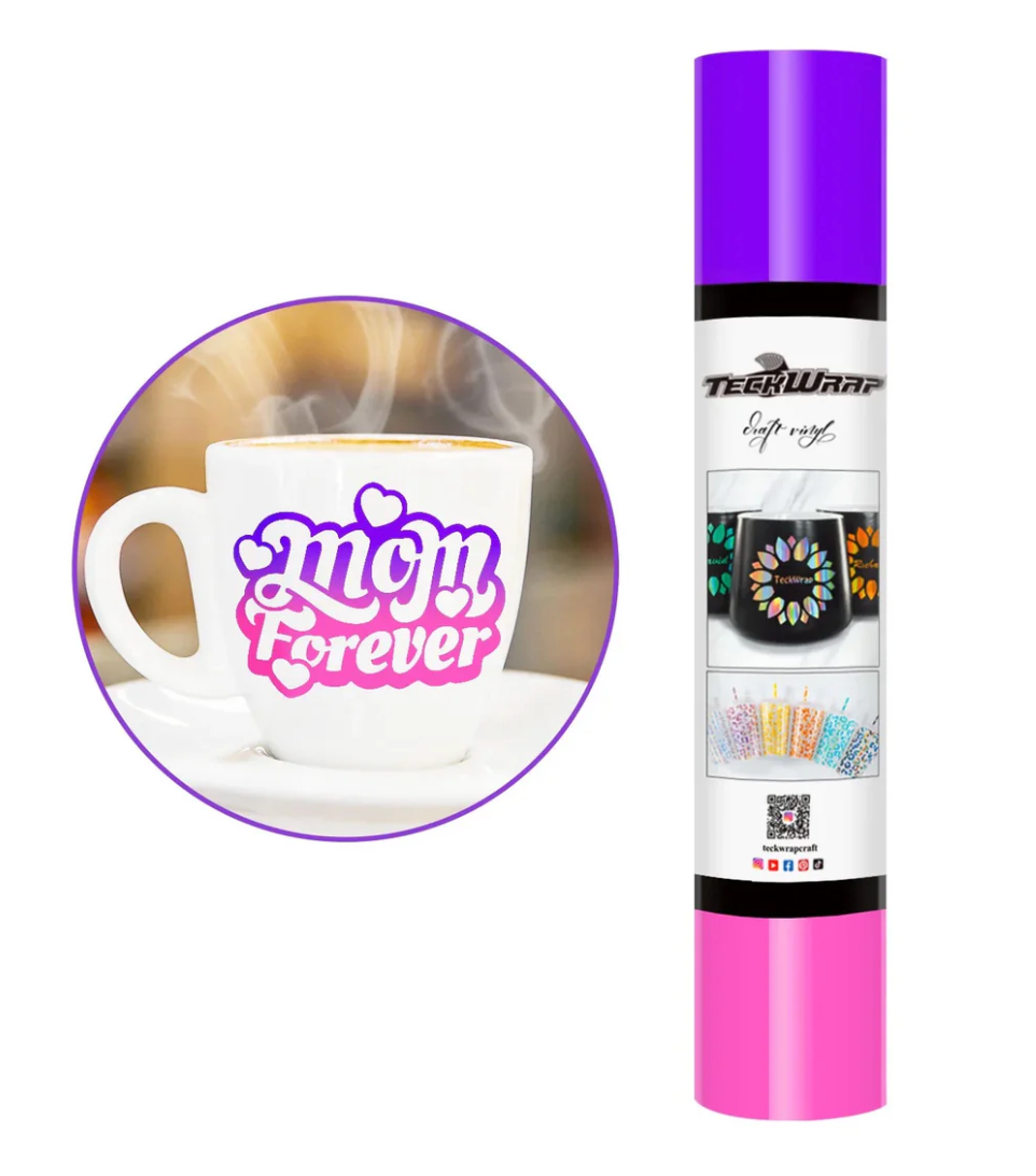 Heat Color Changing  Adhesive Vinyl Folie - TeckWrap Craft Europe