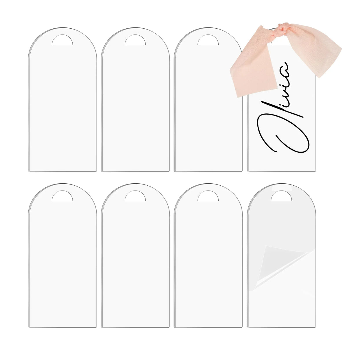 Arch Acrylic Cards (8 pcs/set) - TeckWrap Craft Europe
