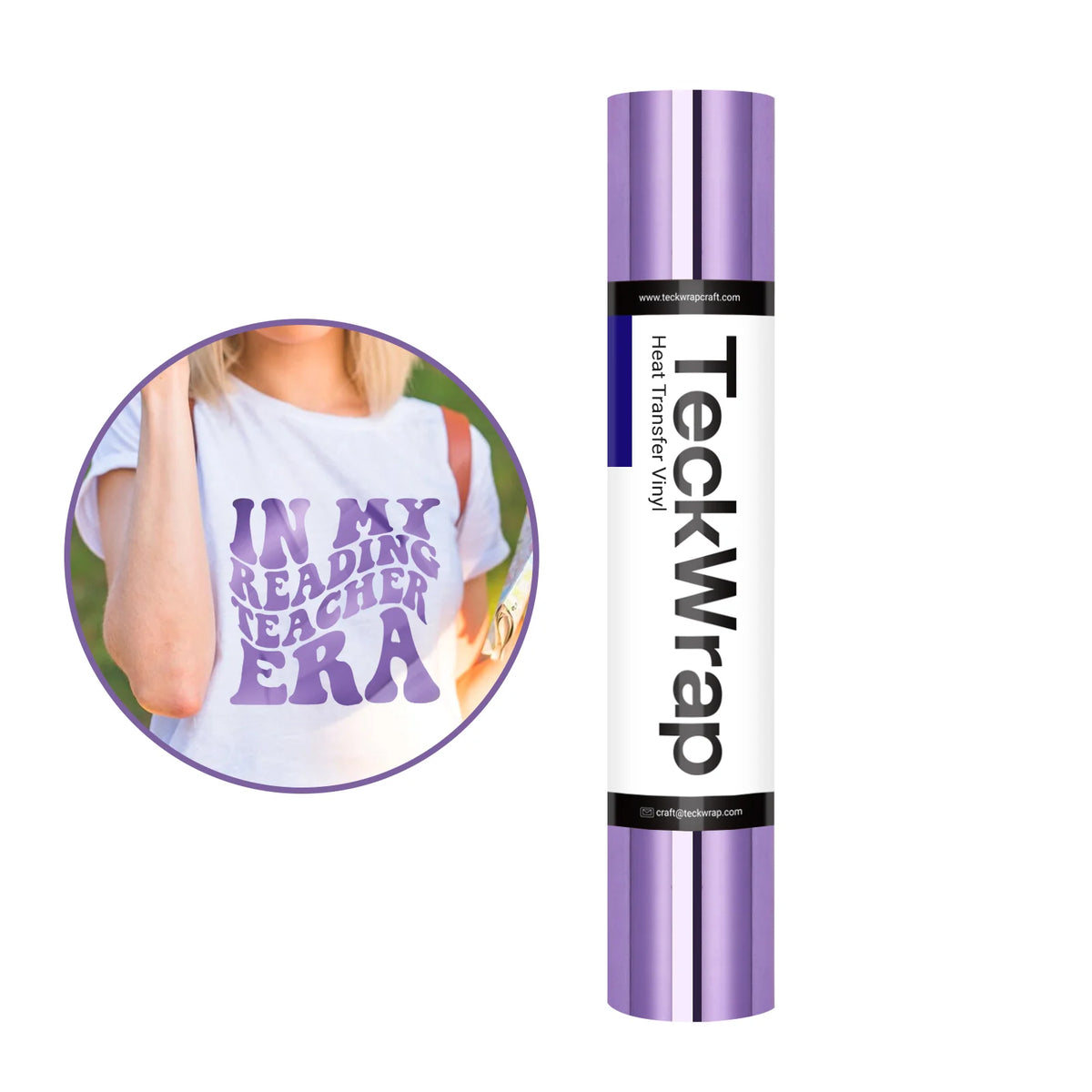 PU Metallic Heat Transfer Vinyl Foile - TeckWrap Craft Europe