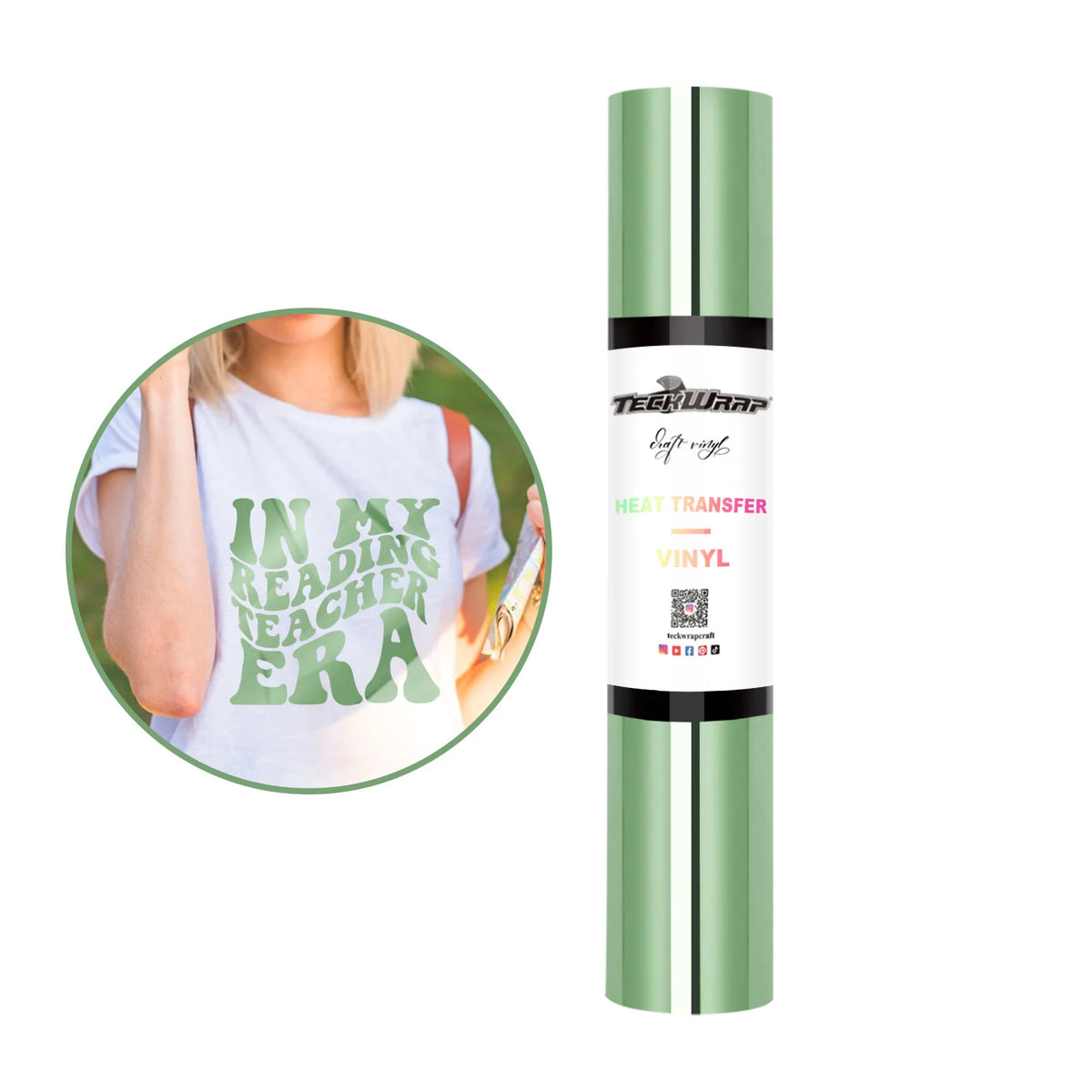 PU Metallic Heat Transfer Vinyl Foile - TeckWrap Craft Europe