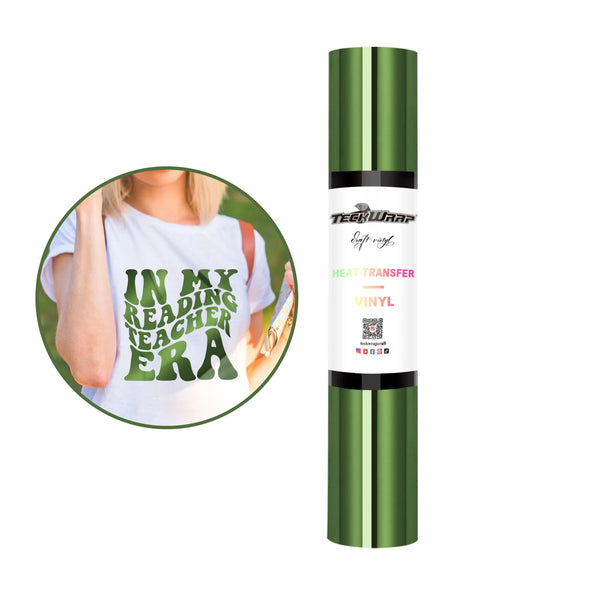 PU Metallic Heat Transfer Vinyl Foile - TeckWrap Craft Europe