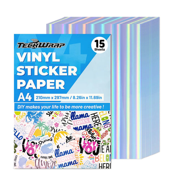 Inkjet Printable Sticker Vinyl - TeckWrap Craft Europe