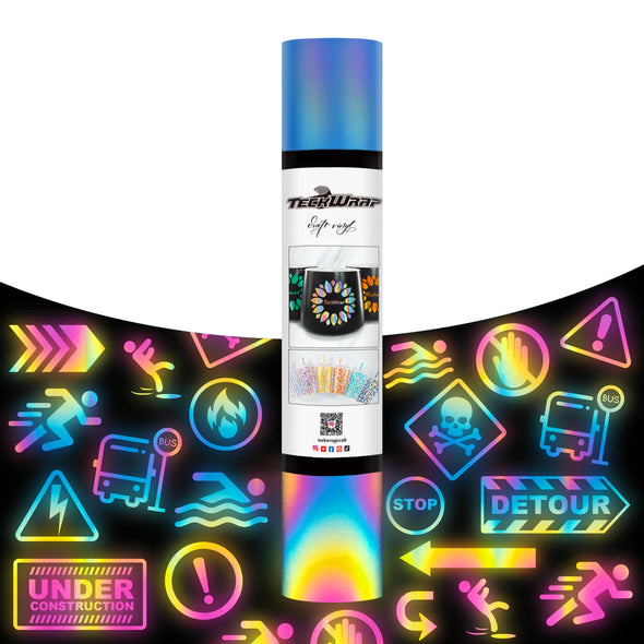 Reflective Adhesive Vinyl Folie - TeckWrap Craft Europe