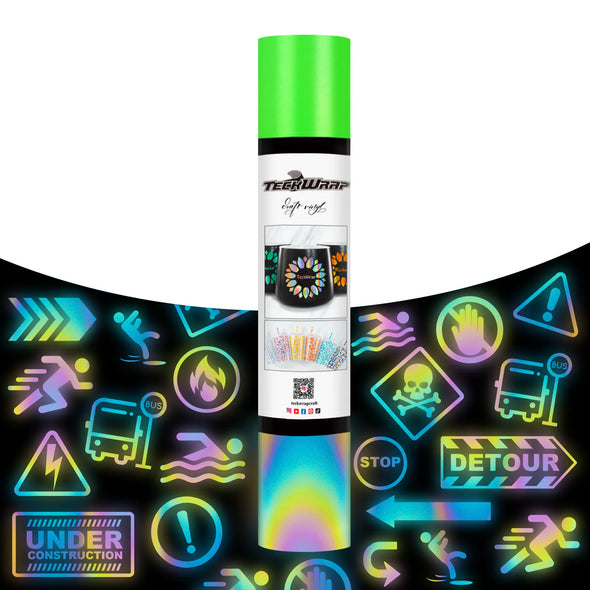 Reflective Adhesive Vinyl Folie - TeckWrap Craft Europe