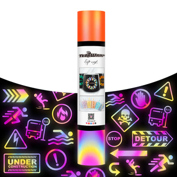 Reflective Adhesive Vinyl Folie - TeckWrap Craft Europe