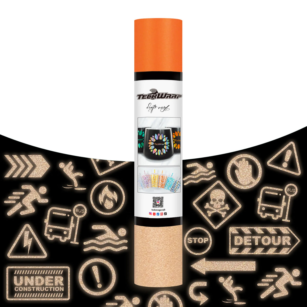 Reflective Adhesive Vinyl Folie - TeckWrap Craft Europe