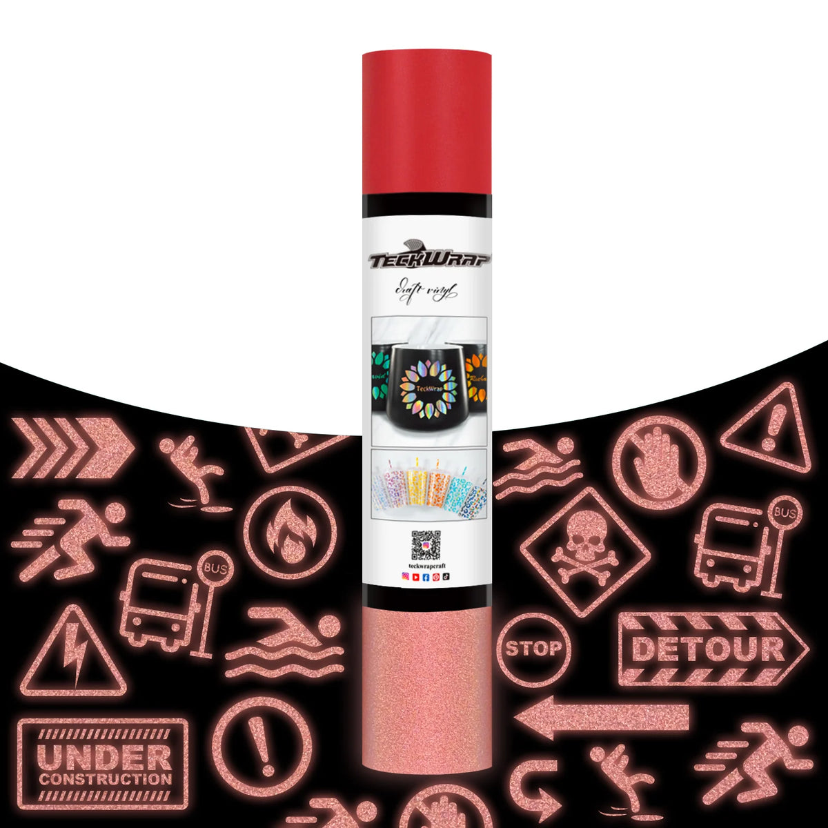 Reflective Adhesive Vinyl Folie - TeckWrap Craft Europe