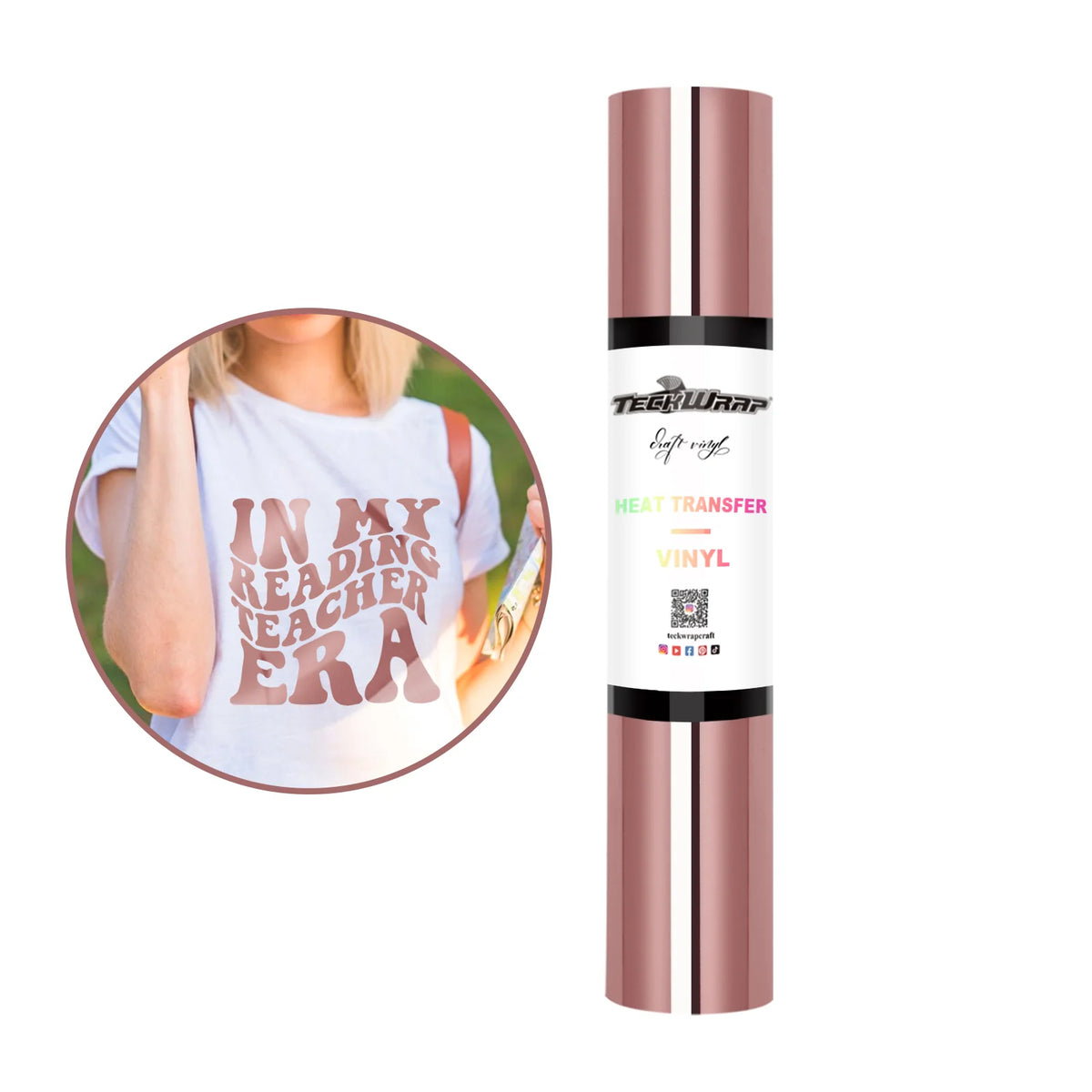 PU Metallic Heat Transfer Vinyl Foile - TeckWrap Craft Europe