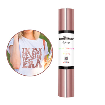 PU Metallic Heat Transfer Vinyl Foile - TeckWrap Craft Europe